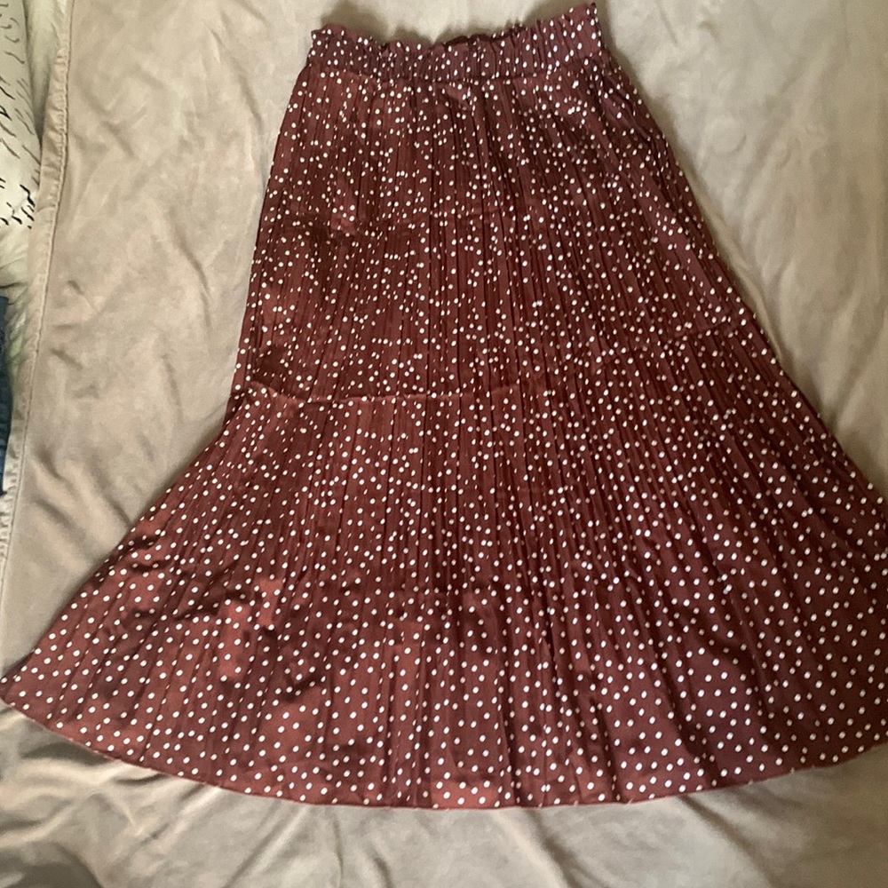 WOMENS HIGH WAISTED MAXI SKIRT SIZE MEDIUM